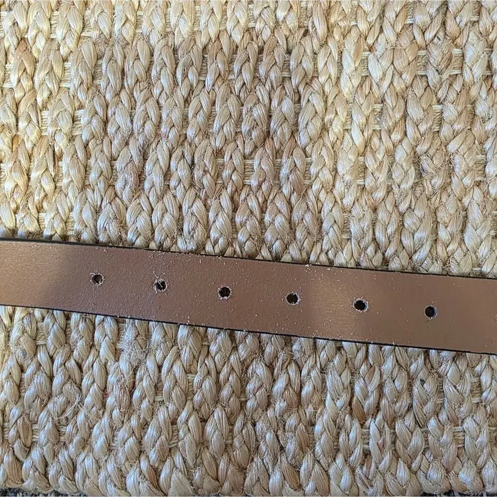 Loklik Leopard Cheetah Leather Belt Womens M On Trend